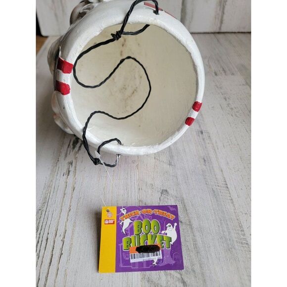 Wisconsin Badgers football trick or treat vintage basket candy Halloween ghost - Picture 6 of 11